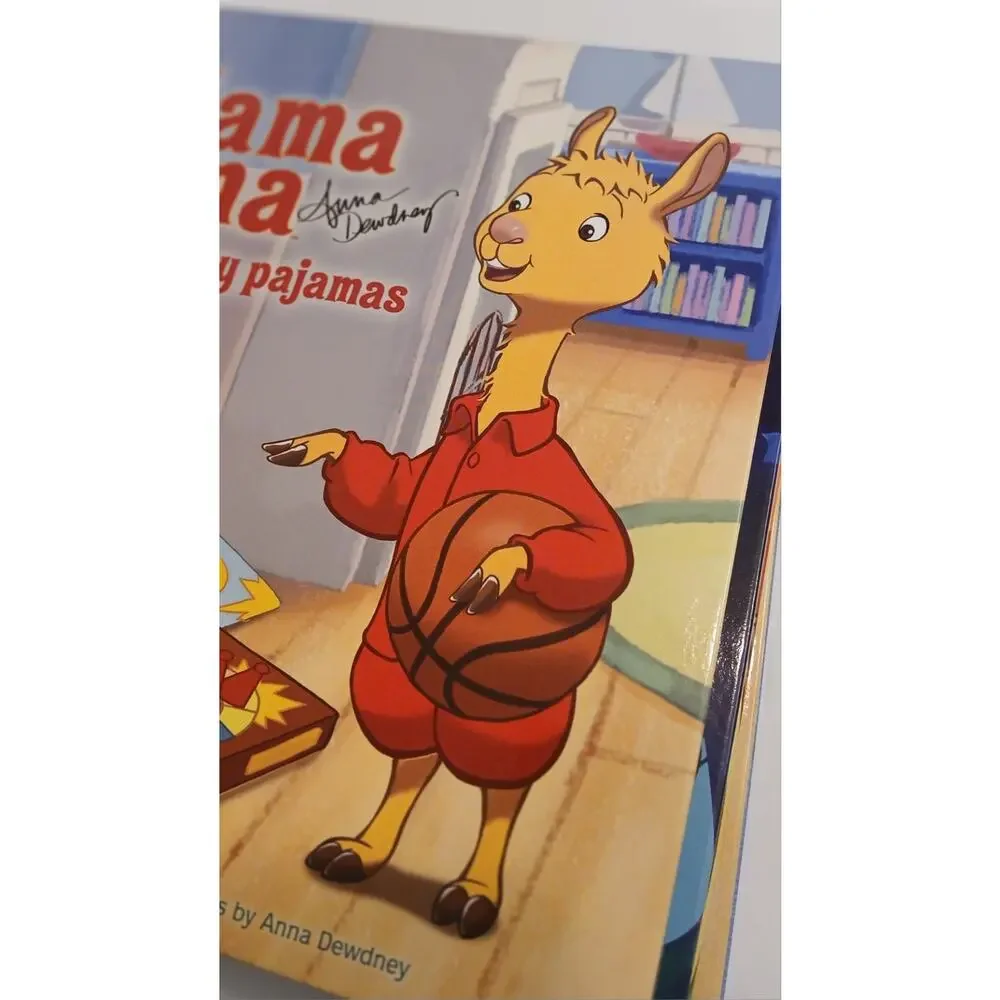 LLAMA LLAMA Library By Johanna Hurwitz 5 Hardback Books In Box Pajamas
